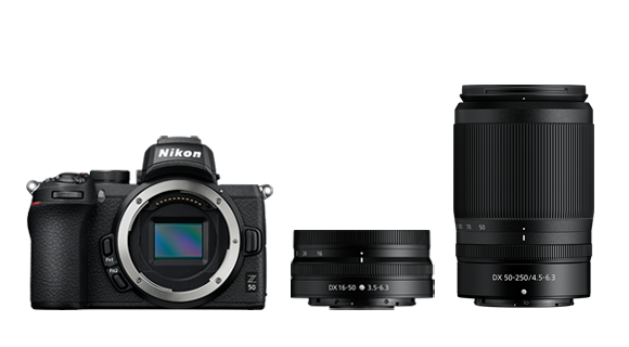 Z 50 + 16-50mm + 50-250mm套机