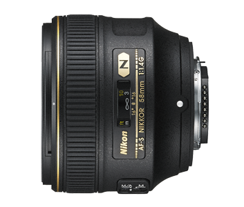 AF-S 尼克尔 58mm f/1.4G